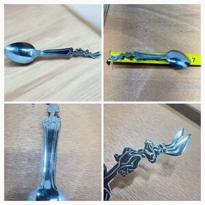 Vtg Nestle Nesquik Quik Quick Bunny N On Chest Thin Spoon Promotional